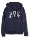 GAP Zip Logo Sweatshirt