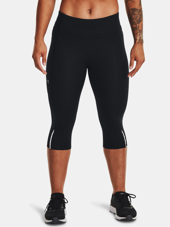 Under Armour UA Fly Fast 3.0 Speed Capri Legging Schwarz