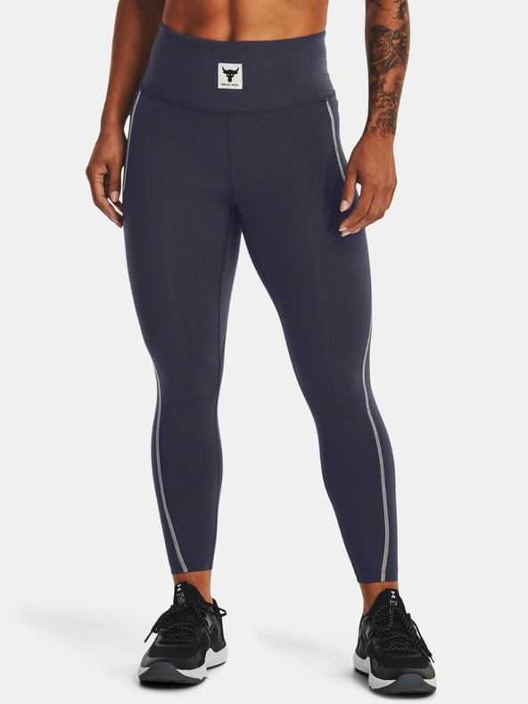 Under Armour Project Rock Meridian Ankl Legging Grau