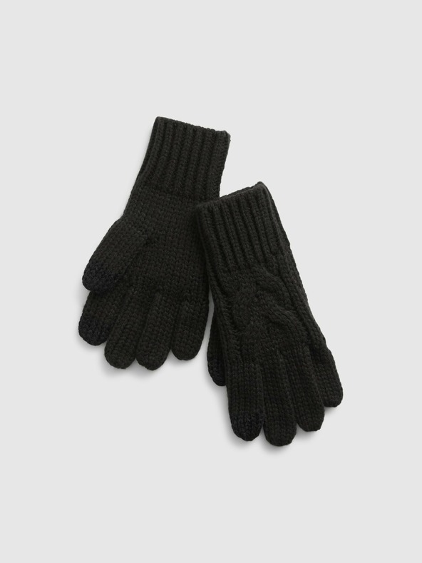 GAP Handschuhe Kinder Schwarz