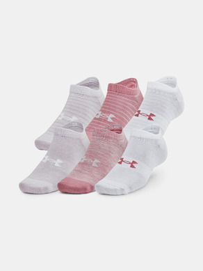 Under Armour UA Essential No Show Socken 6 Paar