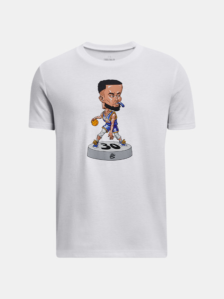 Under Armour UA Curry Bobblehead SS Kinder  T‑Shirt