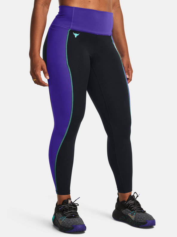 Under Armour Project Rock LG Clrblck Ankl Legging Schwarz