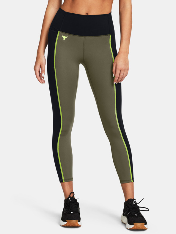 Under Armour Project Rock LG Clrblck Ankl Lg Legging Grün