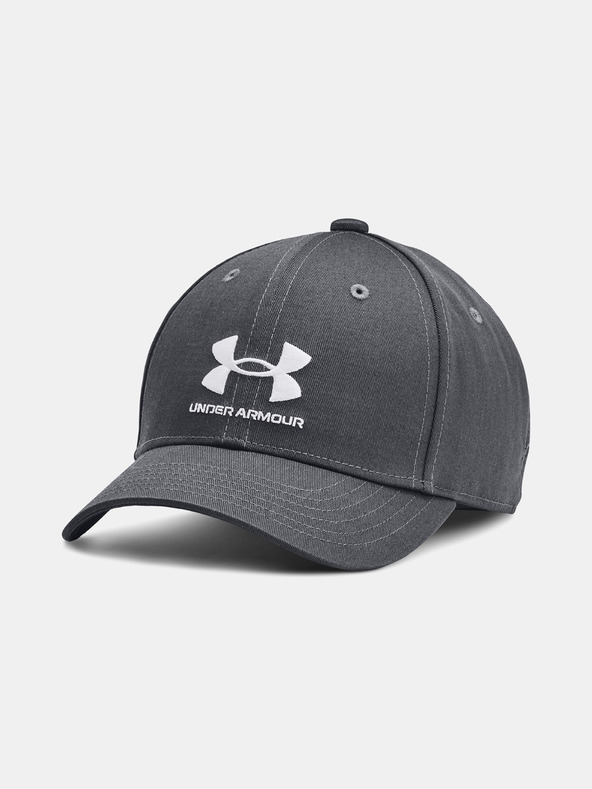 Under Armour Youth Branded Lockup Adj Kinder Schildmütze Grau