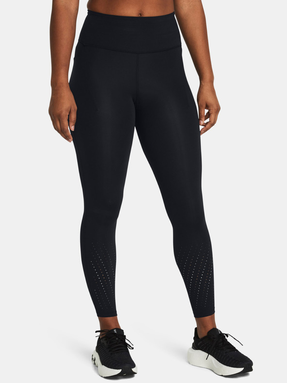 Under Armour UA Launch Elite Ankle Tights Legging Schwarz