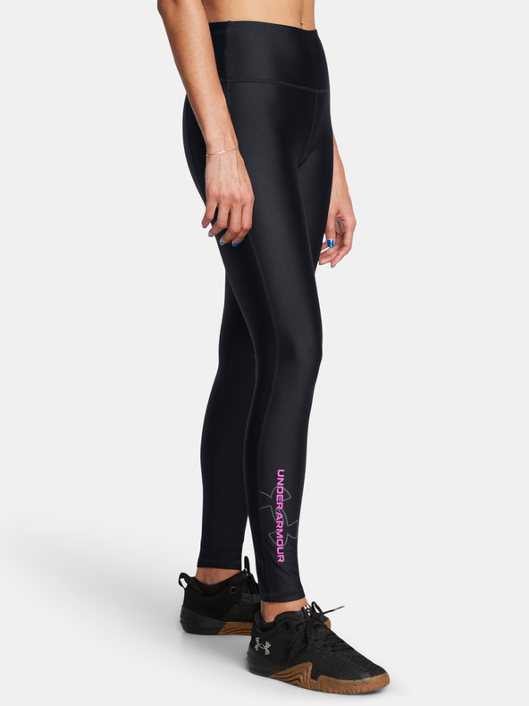 Under Armour Tech Branded Legging Schwarz