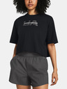 Under Armour UA Boxy Crop Branded SS T-Shirt