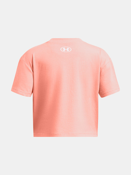 Under Armour UA Crop Sportstyle Logo SS Kinder  T‑Shirt