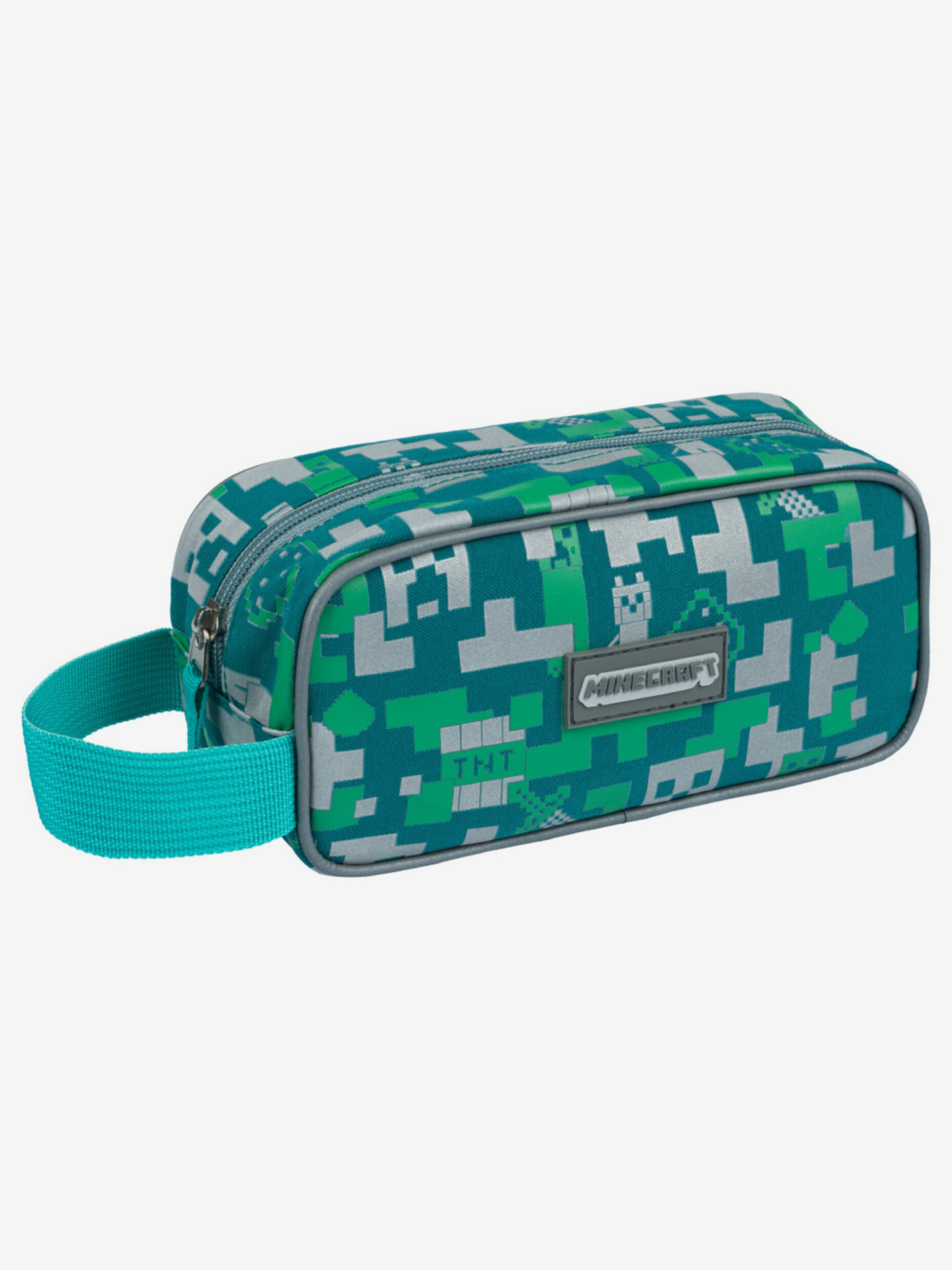 BAAGL Minecraft Silver Creeper Federtasche