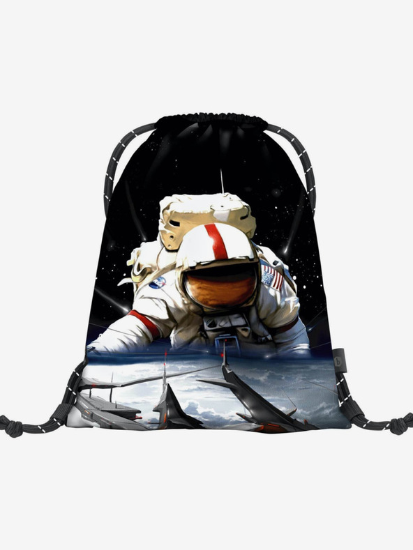 BAAGL  eARTh - Cosmonaut by Caer8th Gymsack Schwarz