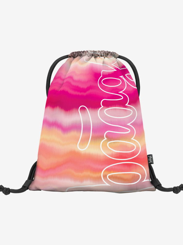 BAAGL  Skate Pink Stripes Gymsack