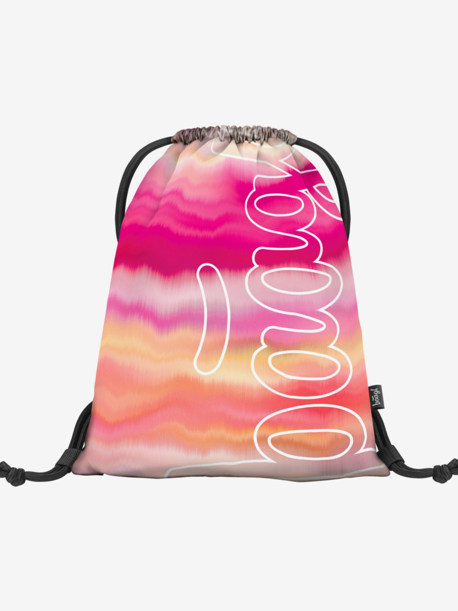 BAAGL Skate Pink Stripes Gymsack