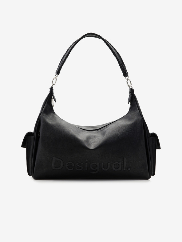 Desigual Half Logo 24 Brasilia Handtasche Schwarz