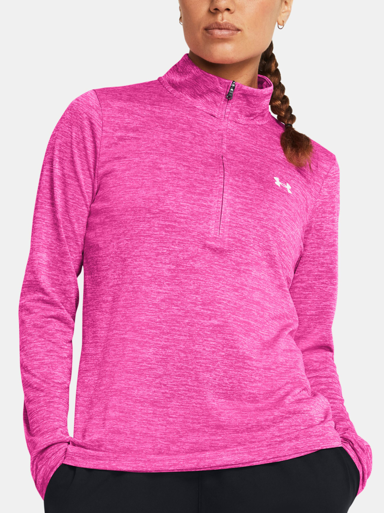 Under Armour Tech 1/2 Zip- Twist T-Shirt