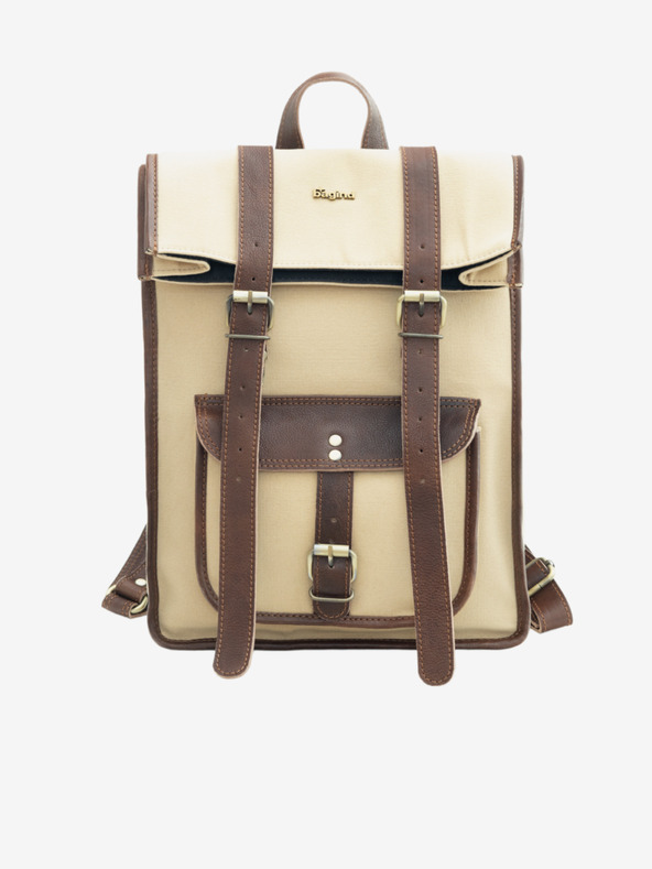 Bagind Rollin Canvas Láte Rucksack Beige