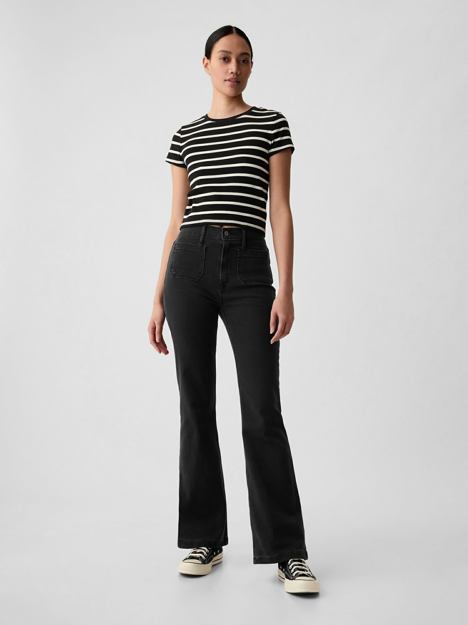 GAP High Rise '70s Flare Jeans