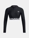 Under Armour HeatGear Rib 1/4 Zip LS T-Shirt