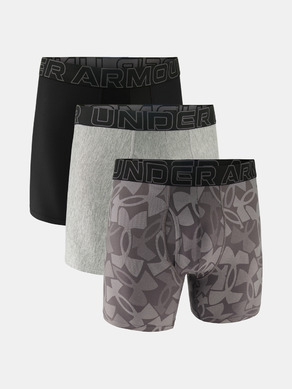 Under Armour M UA Perf Tech Nov 6in Boxershorts 3 Stück