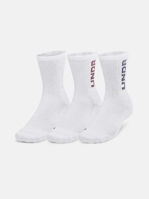 Under Armour UA 3-Maker Mid-Crew Socken 3 Paar