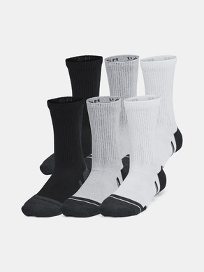 Under Armour Y UA Perf Tech Crew Socken 6 Paar Kinder