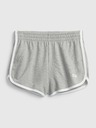 GAP Graue GAP-Logo-Shorts für Frauen mit Delfinmuster
