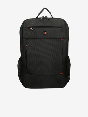 Enrico Benetti Cornell Notebook Black Rucksack