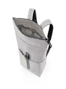 Reisenthel Rolltop Herringbone Grey Rucksack