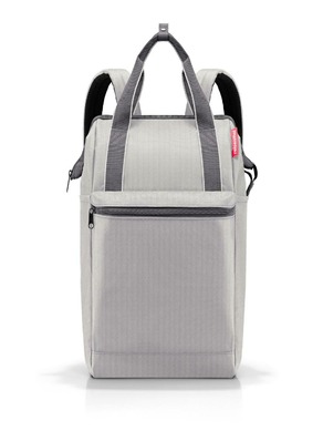 Reisenthel Allrounder R Large Herringbone Grey Rucksack