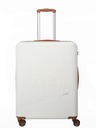 Travelite Bali L White/Cognac Koffer