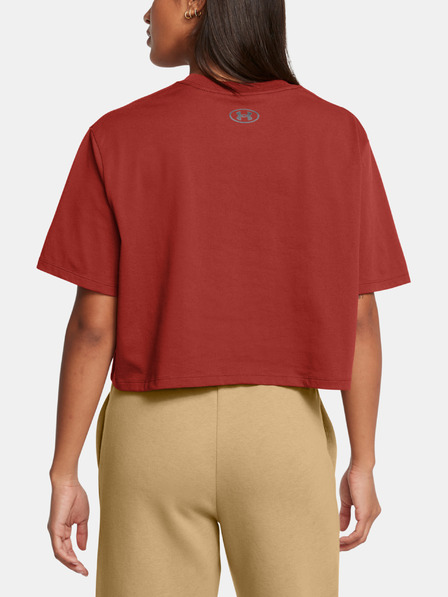 Under Armour UA W Boxy Crop Logo SS T-Shirt