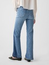 GAP 70s flare High Rise Patched Jeans