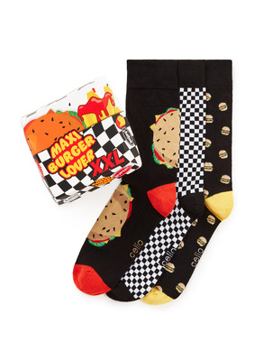 Celio Burger Socken 3 Paar