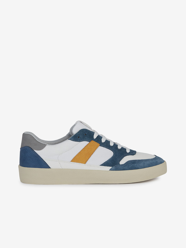 Geox Weiß-blaue Herren-Sneaker Geox Affile