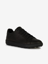 Geox Schwarze Herren Leder Turnschuhe Geox Spherica Ecub