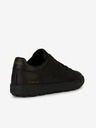 Geox Schwarze Herren Leder Turnschuhe Geox Spherica Ecub