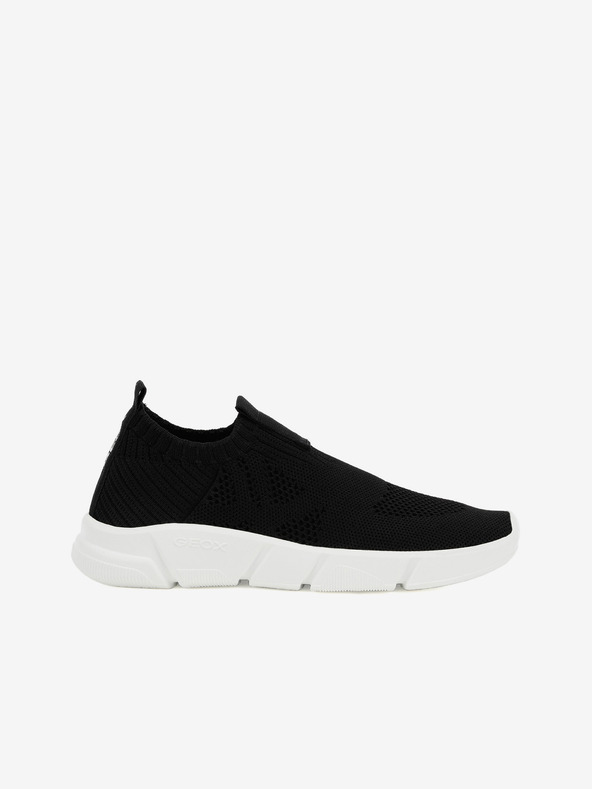 Geox Schwarze Jungen Sneaker Geox Aril