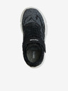 Geox Graue und schwarze Jungen-Sneakers Geox Aril