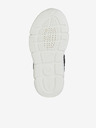 Geox Graue und schwarze Jungen-Sneakers Geox Aril