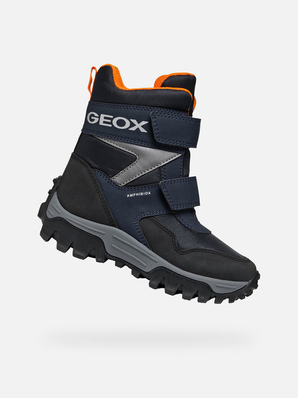 Geox Dunkelblau Jungen Winterschuhe Geox Himalaya B ABX