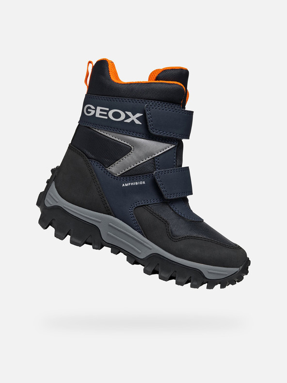 Geox Dunkelblau Jungen Winterschuhe Geox Himalaya B ABX