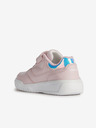 Geox Hellrosa Mädchen-Sneakers mit leuchtender Sohle Geox