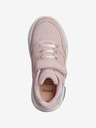 Geox Hellrosa Mädchen-Sneakers mit leuchtender Sohle Geox