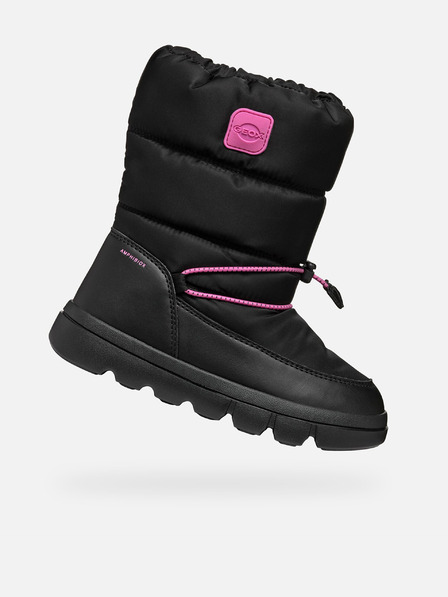 Geox Schwarze Mädchen Winterschuhe Geox Willaboo B A