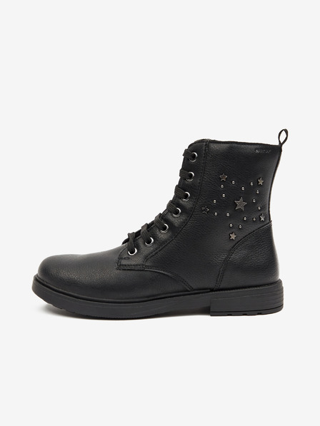Geox Schwarze Mädchen Stiefelette Geox Eclair