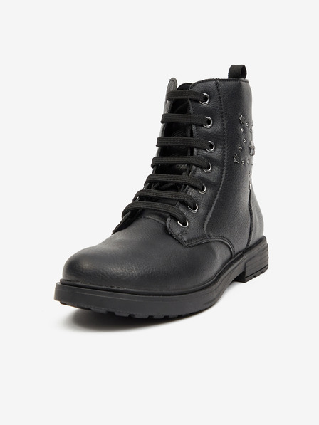 Geox Schwarze Mädchen Stiefelette Geox Eclair