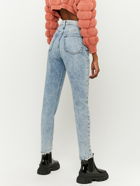 TALLY WEiJL Hellblaue kurze Straight Fit Jeans TALLY WEiJL