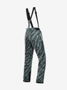 ALPINE PRO Schwarz-graue gemusterte Damen-Skihose Alpine Pro ANIKA 3