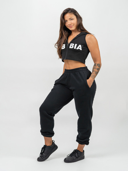 Nebbia Ärmelloses Crop-Sweatshirt MUSCLE MOMMY 258