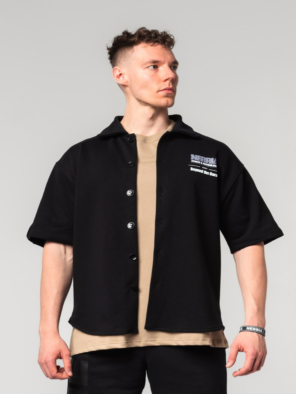 Nebbia 90s THROWBACK 350 Shirt in Übergröße
